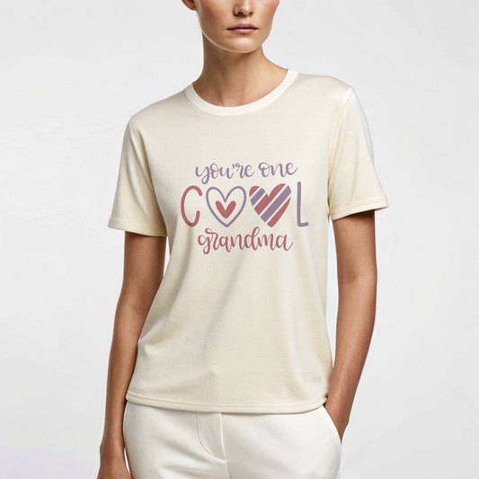 You Are One Cool Grandma T- Shirts For Women